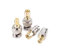 Cable Matters Lot de 4 adaptateurs SMA vers BNC (BNC vers SMA mâle et femelle) Kit adaptateur de changeur de genre et de connecteur
