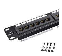 Cable Matters Panneau de Raccordement Réseau 1U 24 Ports 48,3 cm
