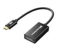 Cable Matters USB-C vers Adaptateur DisplayPort 4 K 60 Hz Support/Adaptateur USB-C vers DP en boîtier en Aluminium/Compatible avec 2018 MacBook Pro/iMac, Dell XPS 13/15, Surface Book 2 et Plus