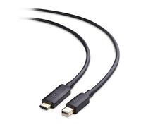 Cable Matters Vidéo Uniquement - Câble Mini DisplayPort vers USB C bidirectionnel de 1,8 m (câble USB C vers Mini DisplayPort) - Prend en Charge 4 K 60 Hz - Non Compatible avec USB C ou Thunderbolt -