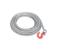 vidaXL Câble métallique 1600 kg 20 m Gris G