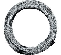 Industrial Quality Supplies Câble en acier D. 3,0 - 4,0 mm L. 170 m 6 x 7 + 1 FE charge de rupture min 5,28 Quantité:1
