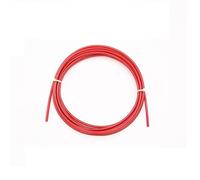 Câble métallique en acier inoxydable, Câble en acier inoxydable 304 gainé de plastique rouge, bobine 50 mètres, plusieurs tailles disponibles(4.0mm)