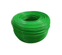 Câble métallique enduit de PVC avec loquet for suspendre des guirlandes lumineuses et des cordes à linge 3,5 mm(3XL)