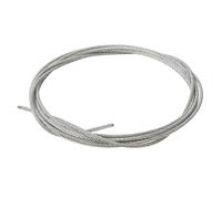 Câble métallique galvanisé - 4 mm x 10 m