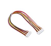 Câble métallique Sh 1.0 Sh1.0, 10 pièces, 2/3/4/5/6/7/8/9/10 broches, ligne électronique, Double connexion, prise de Terminal 100mm/150mm/200mm, 28awg(10cm,SAME SIDE_5P)