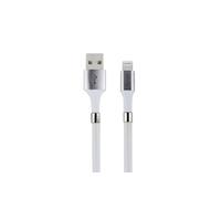 Câble MFI / USB-A aimanté pour iPhone iPad 2 m - blanc