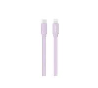 Câble MFI / USB-C plat pour iPhone iPad 1 m - lavande pastel
