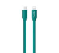 Câble MFI / USB-C plat pour iPhone iPad 1 m - vert quetzal