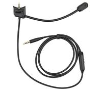 Câble Mic Boom, Câble de Remplacement pour Microphone Boom Facile à Utiliser avec Interrupteur Muet pour PS5 pour pour pour Bose QC35 QC35 II