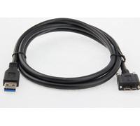 Câble Micro B USB 3.0, 5Gbps, 1.5m/2m/3m/5 m, connecteur à vis pour montage sur panneau
