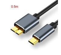 Câble Micro B USB C 2021 vers USB 3.0, connecteur externe 5Gbps pour disque dur d'ordinateur, nouveauté 3.0