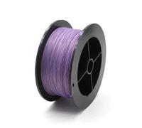 Câble micro-fin en cuivre plaqué argent haute température UL1423 PTFE 38-24 AWG for l'électronique(PURPLE,1 REEL-28AWG X 305M)