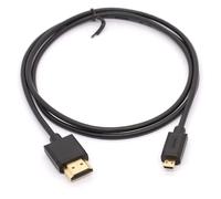 Câble Micro Hdmi Vers Hdmi, Hdmi Mâle Vers Micro Hdmi Mâle, Cordon Adaptateur Prise En Charge Ethernet 4K 3D Retour Audio Pour Smartphones, Tablettes, Appareils Photo, Raspberry Pi[SHY9290228]