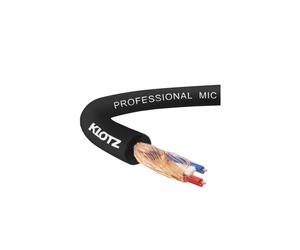 Câble micro MY206SW 2x0,22 noir Klotz/50m MY206SW.050