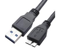Câble micro USB 3.0 mâle A vers micro B mâle pour disque dur 5 m | Câble USB A mâle vers micro B pour disque dur WD My Passport Elements SSD, appareil photo, ordinateur portable
