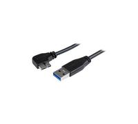 Câble Micro USB 3.0 Slim StarTech 2M Angle Gauche Micro-USB 6Ft USB3AU2MLS