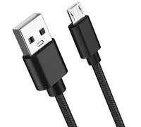 Câble Micro USB,3A Charge Rapide Câble Android Durable Câble de Chargeur de Téléphone Mobile en Nylon pour Samsung S7/S6/S5/J5/J7,Huawei,Nokia,Nexus,Sony,Tablette,PS4,Kindle (2m)