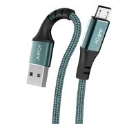 Câble Micro USB [3M] Chargeur Micro USB Charge Rapide Câble USB en Nylon Tressé Compatible pour Samsung S7 S6 Edge J3 J5 J7, Redmi Note 5 6 Pro, Wiko, Huawei, Kindle,Sony, LG, Xbox