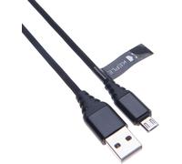 Câble Micro Usb Câble De Chargement Rapide Chargeur Android De Données En Nylon Compatible Avec Huawei Y7 / Y6 / Y3 / Y9 2018, P8 / P9 Lite, Honor 8x / 8x Max, Honor 7c / 7x Usb B Haute (2m)