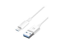 Cable Micro-USB Charge et Transfert De Données Intensité 1A Longueur 1.5m Blanc