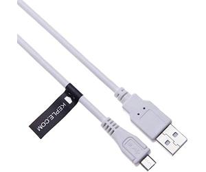 Câble micro USB compatible avec JBL Charge 2, JBL Xtreme, JBL Flip 2, Flip 3, JBL Go, Clip, Creative MuVo mini, Anker SoundCore, Anker Ultra Pocket, Anker MP141, haut-parleur portable Bluetooth | 2m