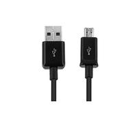 Câble Micro Usb De Recharge Et De Transfert Pour Samsung Galaxy A6 (2018) ( 1 Mètre -noir )
