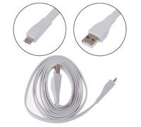Câble Micro USB Flexible 1.2m, cordon d'extension pour PC Logitech UE BOOM MEGA, transfert de données, haut-parleur Bluetooth sans fil