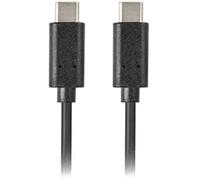 Câble Micro USB - LANBERG - CA-CMCM-10CU-0018-BK - Noir - USB 2.0 - Compatible Micro USB