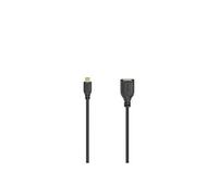 Câble micro-USB OTG Flexi-Slim, USB 2.0, 480 Mbit/s, 0,15 m