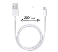 Câble Micro Usb Pour Meizu V8 Standard Versio Câble Usb 2 Mètres Charge Rapide - Câble De Recharge/Synchronisation Rapide Transfert De Données