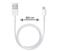 Câble Micro Usb Pour Panasonic Eluga U3 Câble Usb 3 Mètres Charge Rapide - Câble De Recharge/Synchronisation Rapide Transfert De Données