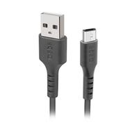 Câble Micro USB SBS 2 m pour smartphones et tablettes Noir