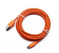 Câble Micro Usb Tressé En Nylon Vumpach 1M/2M/3M Câble De Chargeur Usb De Synchronisation De Données Pour Câbles De Téléphone Samsung Htc Lg Huawei Xiaomi Android.Orange.0.5M