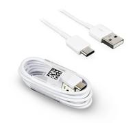 Câble Micro Usb Type C Blanc Prise Chargement Cordon D'alimentation/ Câble de Rechargement SAMSUNG Pour Huawei