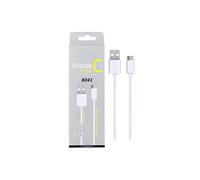 Câble Micro Usb Type-c Samsung Galaxy A8 Plus 2018 Usb 1a 5v Cu400 - Blanc