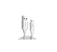 Câble USB 2.0 A Micro USB 2A-1.5M-NYLON-ARGENT - UGREEN