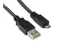 Câble micro USB /USB-A 2.0 - 1,8 m - noir