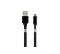 Câble micro USB /USB-A aimanté 2 m - noir