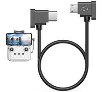 Câble micro USB vers USB-C RC pour DJI Spark/Mavic Pro/Mavic Mini 1st SE/Mavic 2 Series/Mavic Air 1st Drone Controller Data Cord pour iPhone 17 16 15 Galaxy S26, uniquement pour appareils Micro USB RC