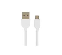 Câble micro-USB vers USB Smartphone Tablette Charge & Synchro 1 m - Blanc