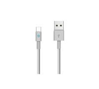 Câble Micro USB vers USB Type C - 2M Charge rapide pour smatphone - Blanc