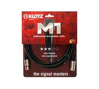 Cable Micro XLR 3M Noir Klotz