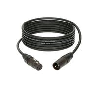 Klotz Câble micro XLR M1FM1K0500 – Neutrik mâle/femelle, 5 m, bronze