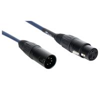Cable Micro XLR 5-Pol Mâle / XLR 3-Pol Femelle DMX Connecteur Audio Adapter 20cm