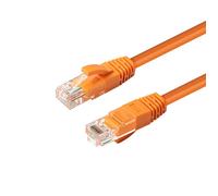 Câble MicroConnect CAT6A UTP 0,25 m Orange LSZH