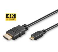 MicroConnect - 4K HDMI A-D cable, 1m - Câbles HDMI