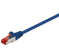 Câble MicroConnect S/FTP CAT6 25 m Bleu LSZH PiMF (paires sous feuille métalliqu