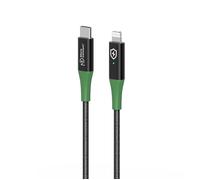 Microconnect MC-SMART USB C-L-1 câble Lightning 1 m Noir, Vert
