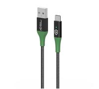 Câble MicroConnect Smart Charge USB-A vers USB-C 1 m Noir-Vert, MC-SMART USB-AC-